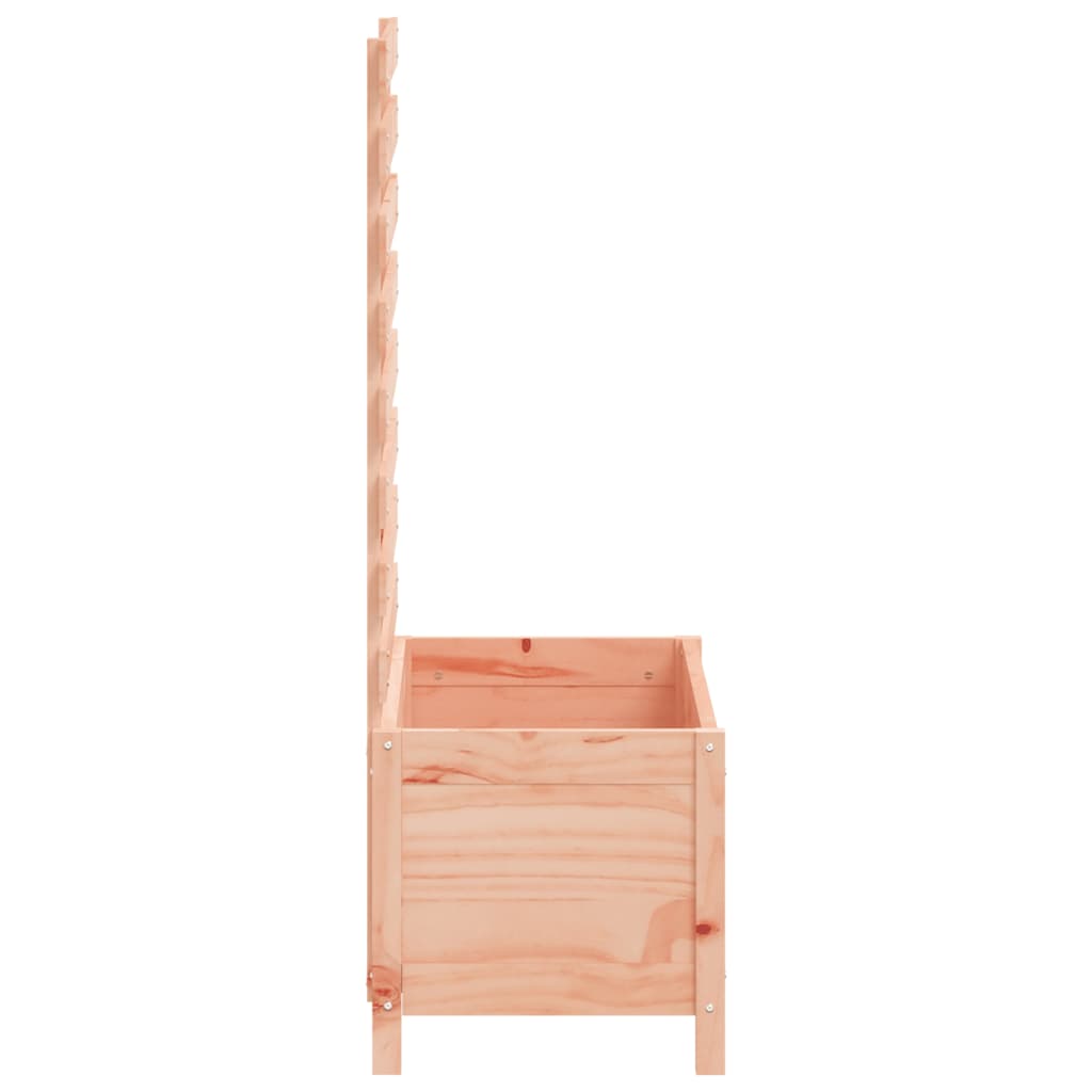 vidaXL Donica ogrodowa z trejażem, 79x39,5x114 cm, drewno daglezjowe
