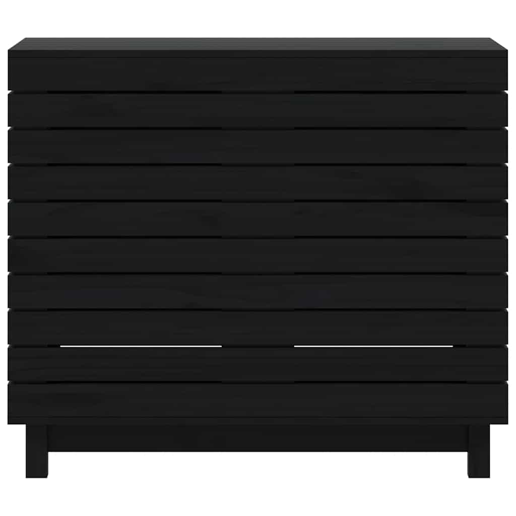 vidaXL Kosz na pranie, 88,5x44x76 cm, lite drewno sosnowe