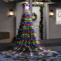 vidaXL Lampki choinkowe, 320 LED, kolorowe, 375 cm