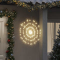 vidaXL Ozdoba świąteczna ze 140 lampkami LED, ciepła biel, 17 cm