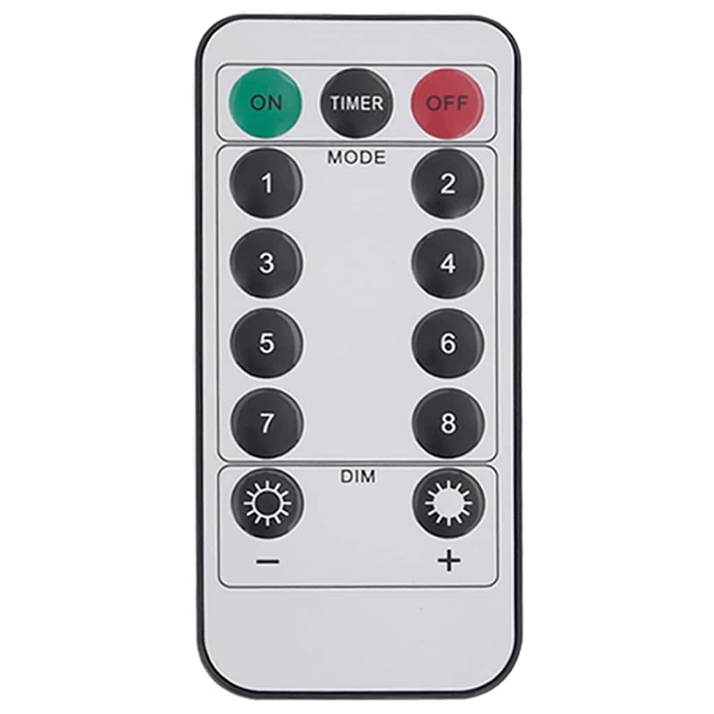 vidaXL Ozdoba świąteczna ze 140 lampkami LED, niebieska, 17 cm