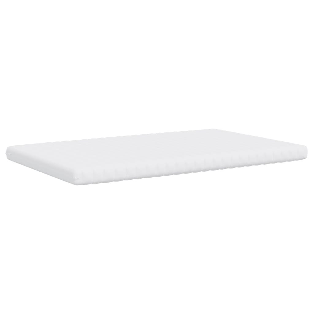 vidaXL Materac piankowy, biały, 120x200cm, 7-strefowy, twardość 20 ILD
