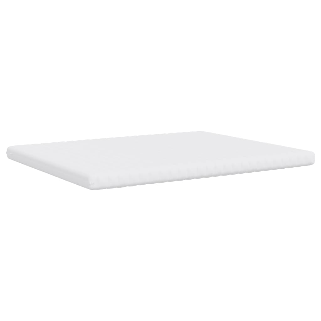 vidaXL Materac piankowy, biały 160x200 cm, 7-strefowy, twardość 20 ILD