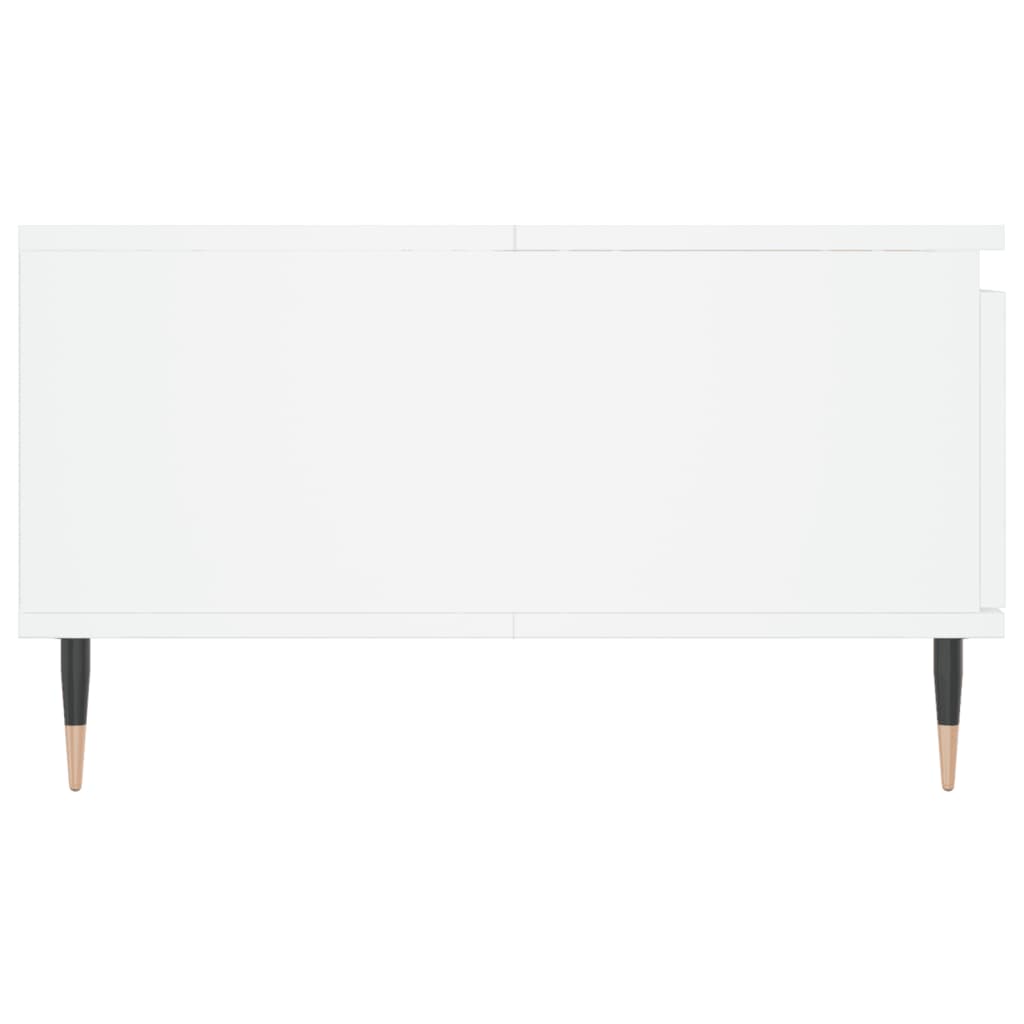 vidaXL Stolik kawowy, biały, 90x60x35 cm, materiał drewnopochodny