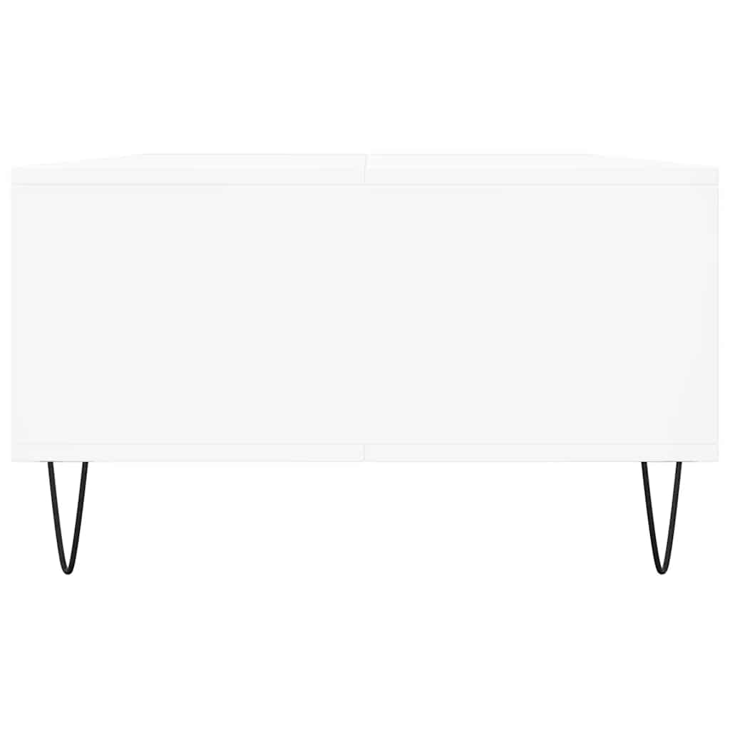 vidaXL Stolik kawowy, biały, 104x60x35 cm, materiał drewnopochodny