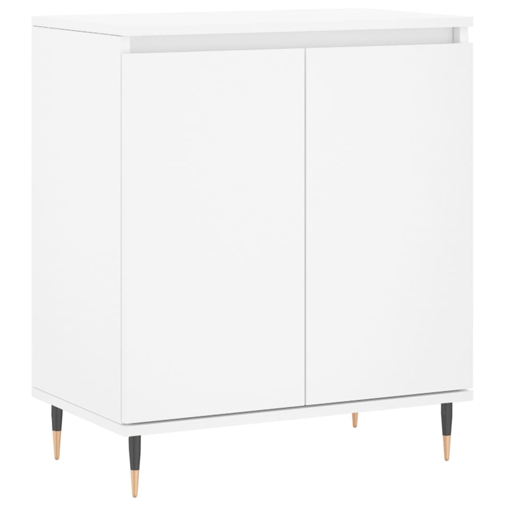 vidaXL Komoda, biała, 60x35x70 cm, materiał drewnopochodny