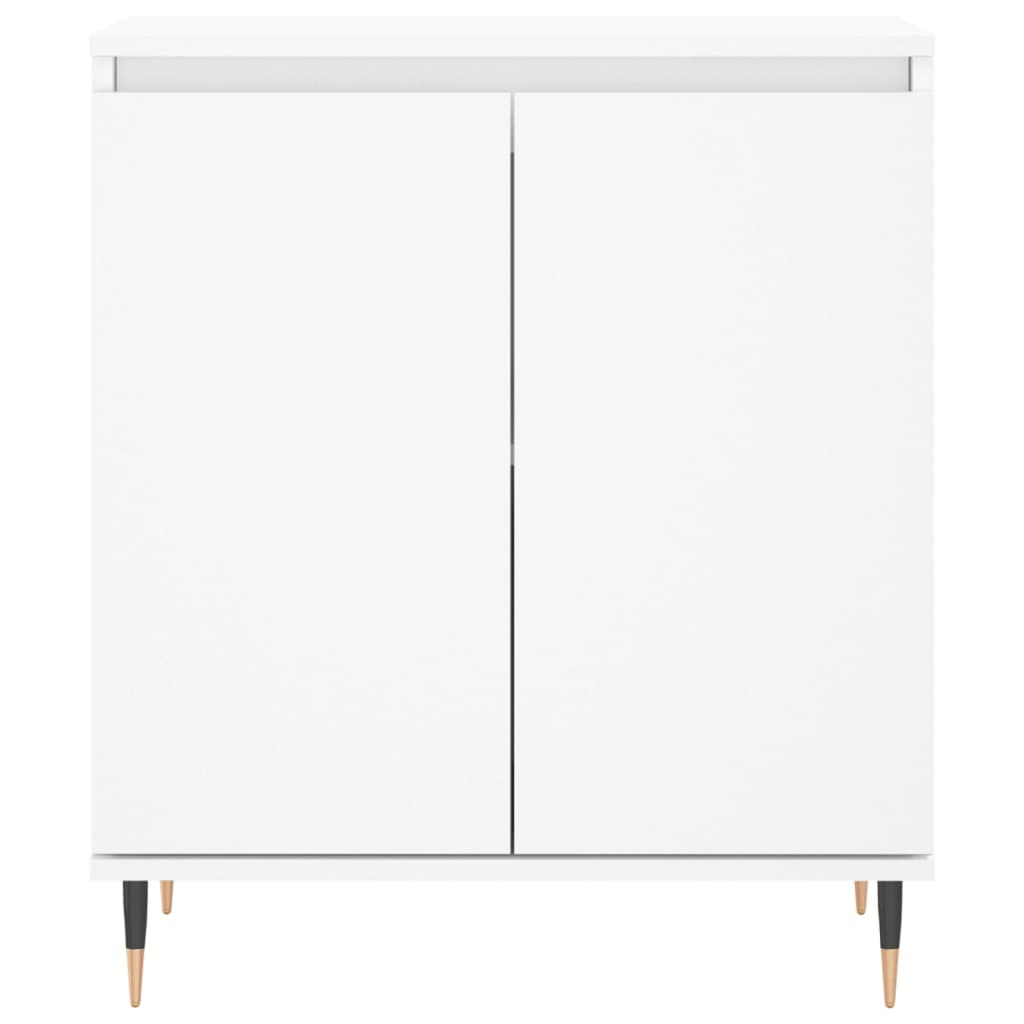 vidaXL Komoda, biała, 60x35x70 cm, materiał drewnopochodny