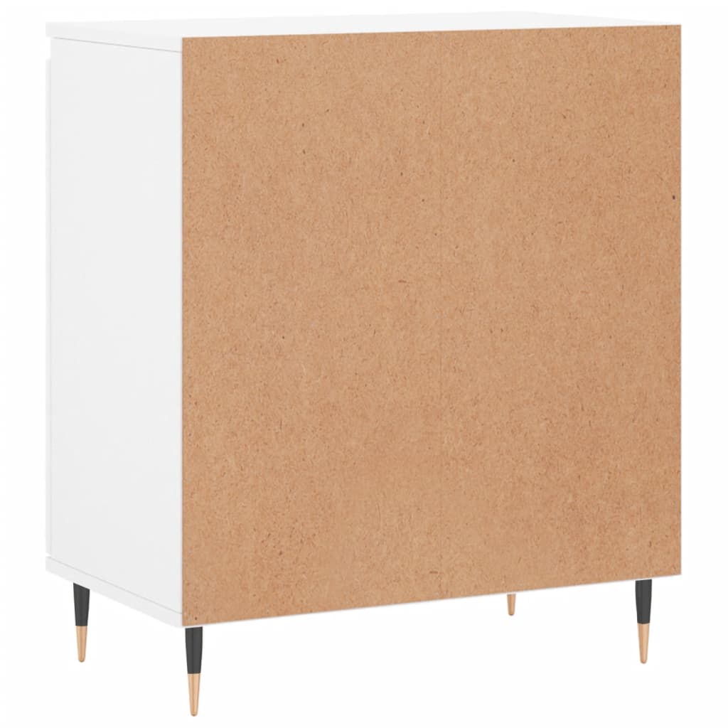 vidaXL Komoda, biała, 60x35x70 cm, materiał drewnopochodny