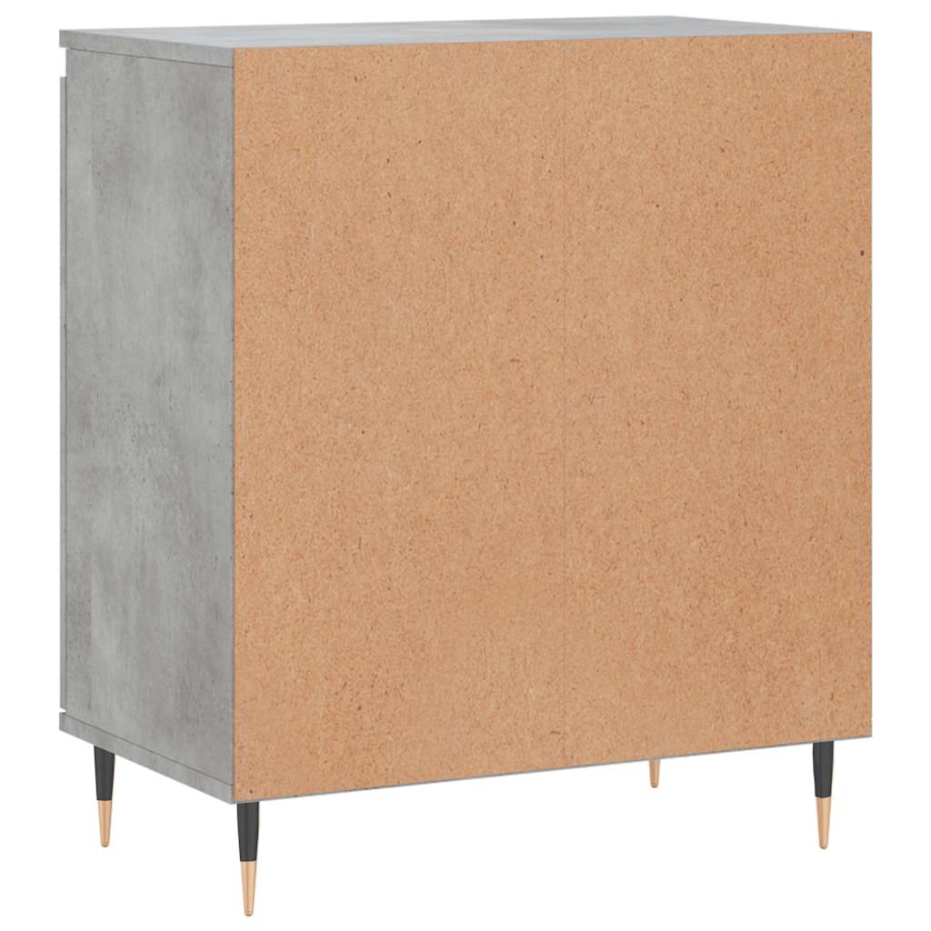 vidaXL Komoda, szarość betonu, 60x35x70 cm, materiał drewnopochodny
