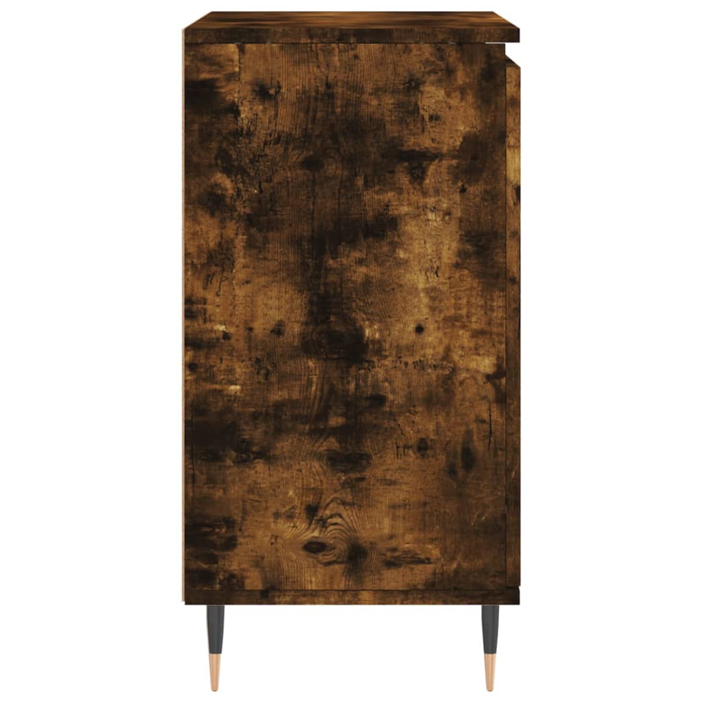 vidaXL Komoda, przydymiony dąb, 60x35x70 cm, materiał drewnopochodny