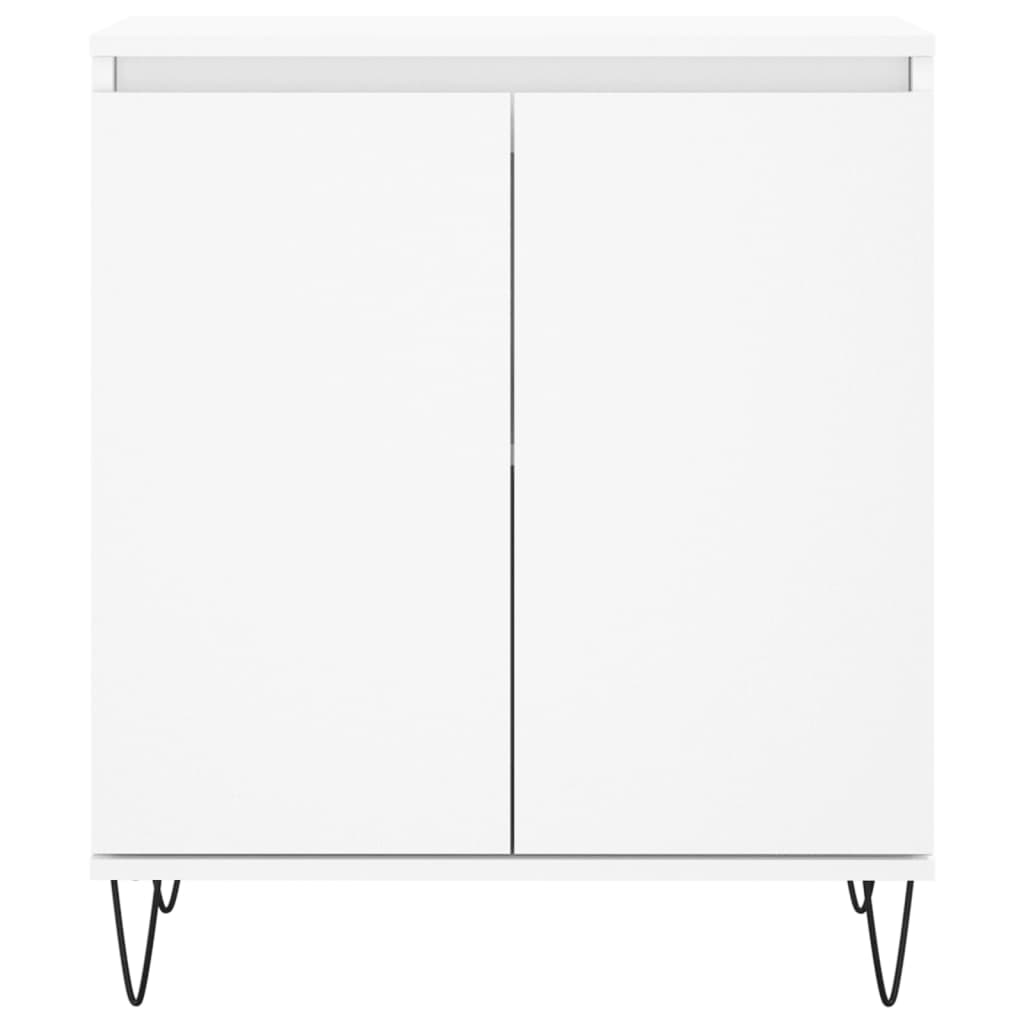 vidaXL Komoda, biała, 60x35x70 cm, materiał drewnopochodny