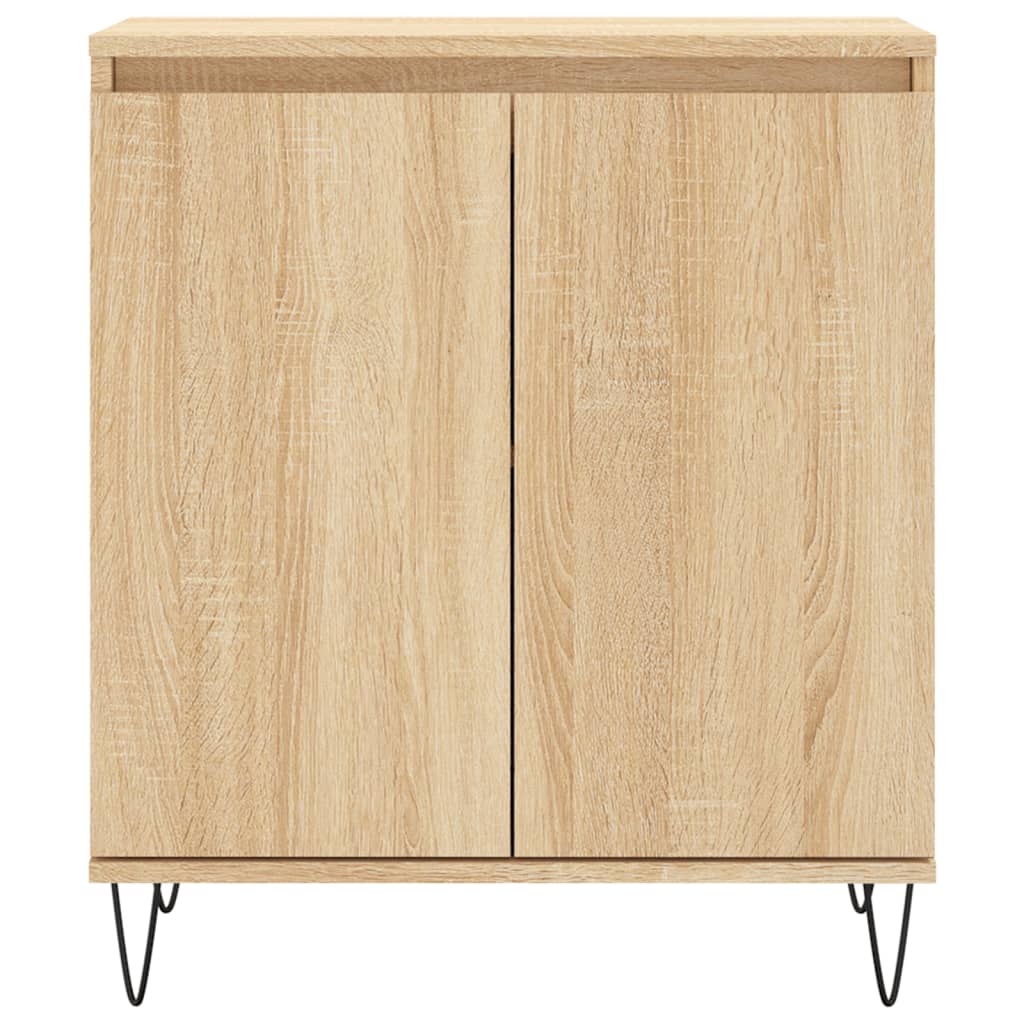 vidaXL Komoda, dąb sonoma, 60x35x70 cm, materiał drewnopochodny