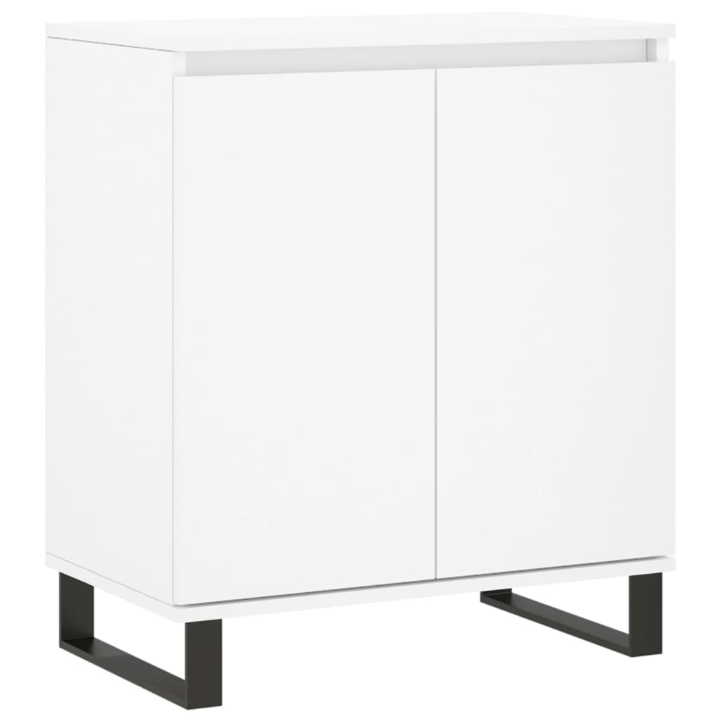 vidaXL Komoda, biała, 60x35x70 cm, materiał drewnopochodny
