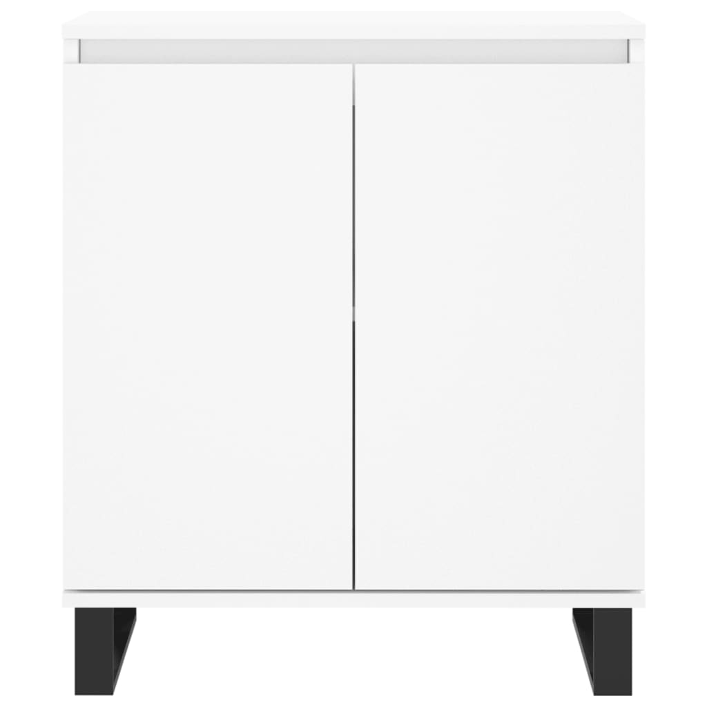 vidaXL Komoda, biała, 60x35x70 cm, materiał drewnopochodny