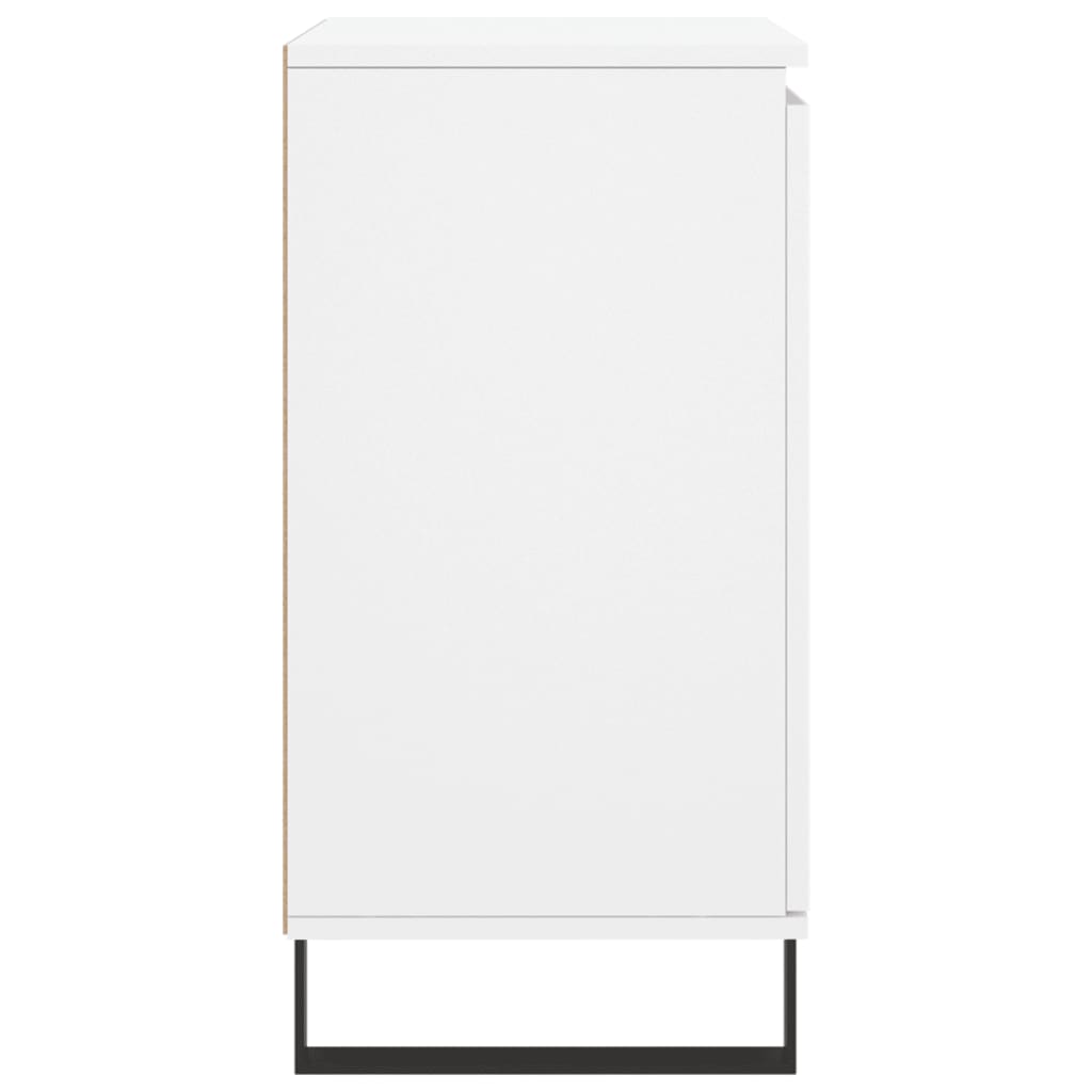 vidaXL Komoda, biała, 60x35x70 cm, materiał drewnopochodny