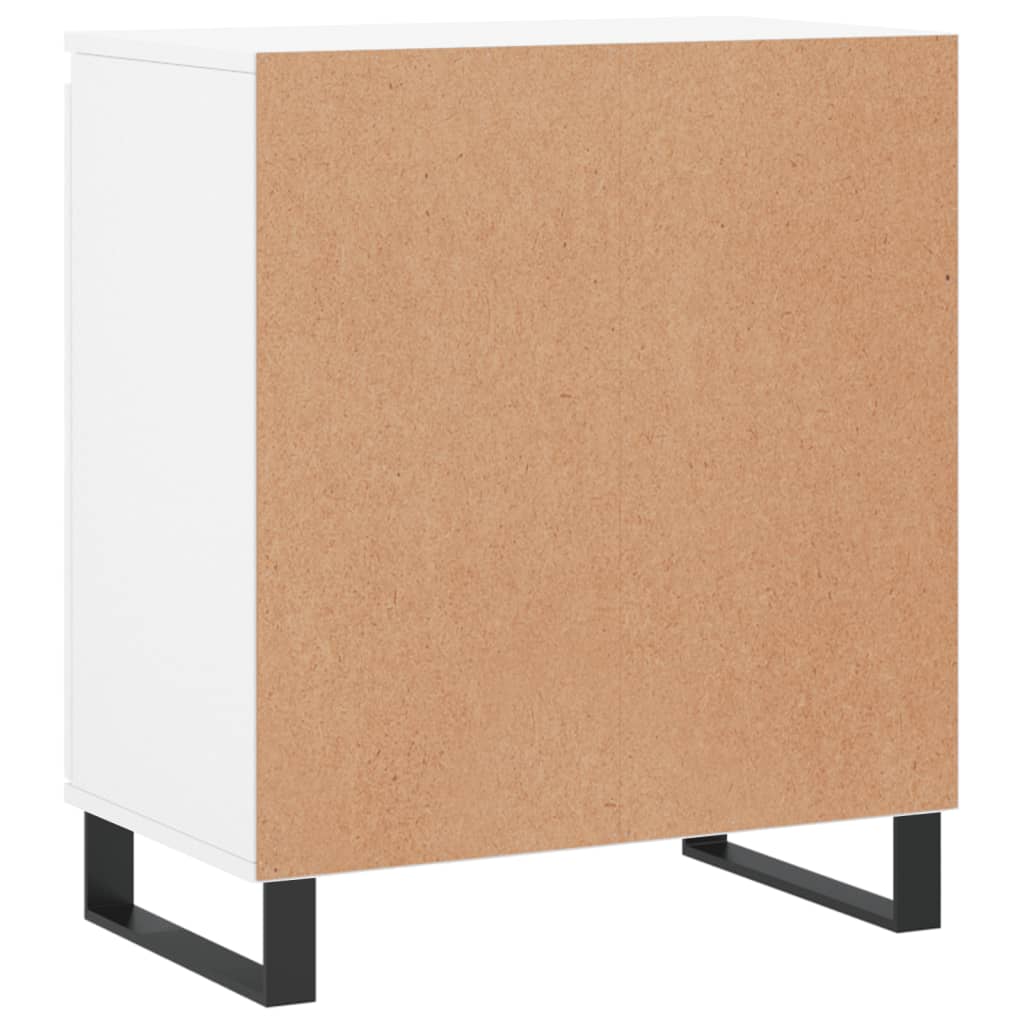 vidaXL Komoda, biała, 60x35x70 cm, materiał drewnopochodny