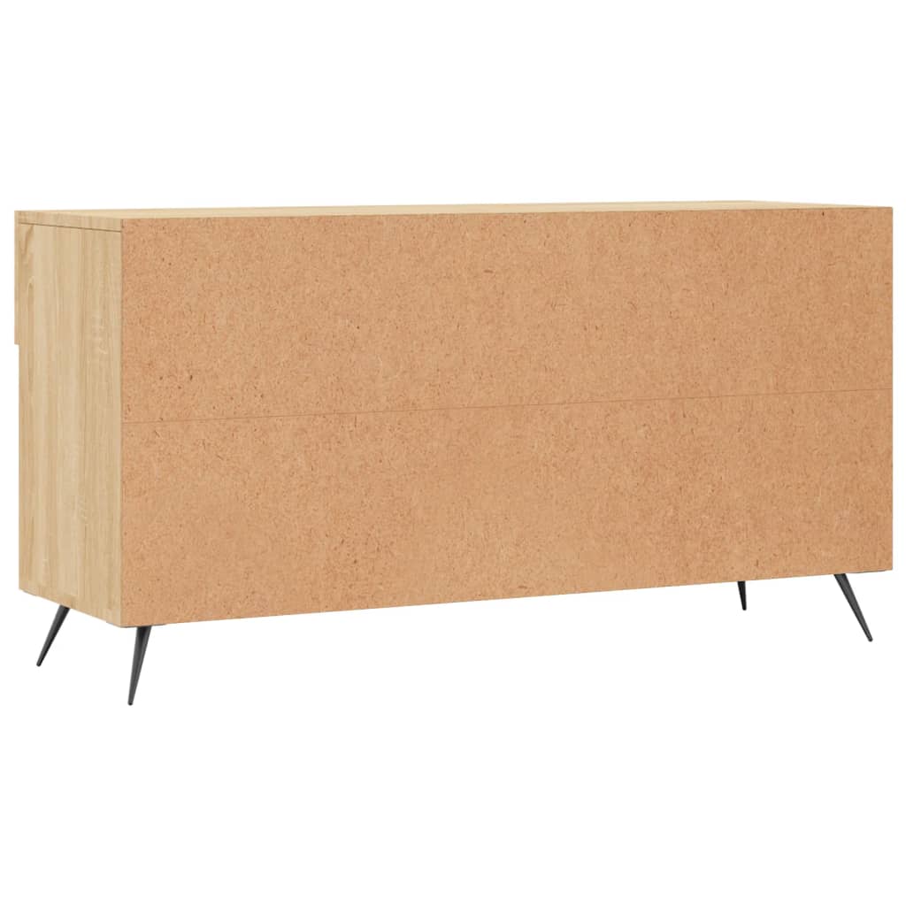 vidaXL Ławka z miejscem na buty, dąb sonoma, 102x35x55 cm