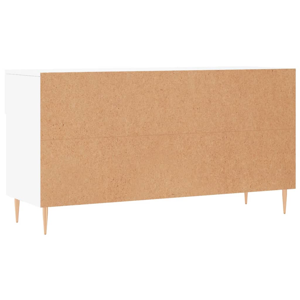 vidaXL Ławka z miejscem na buty, biała, 102x35x55 cm