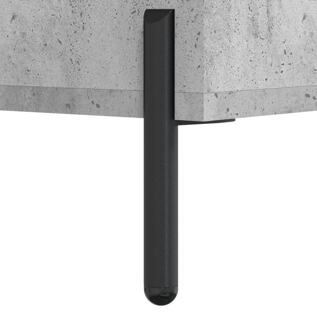 vidaXL Ławka z miejscem na buty, szarość betonu, 102x35x55 cm