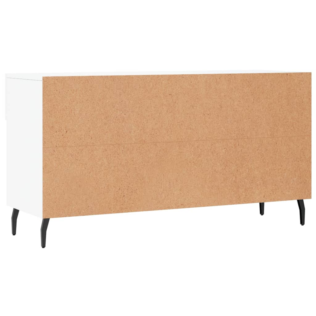 vidaXL Ławka z miejscem na buty, biała, 102x35x55 cm