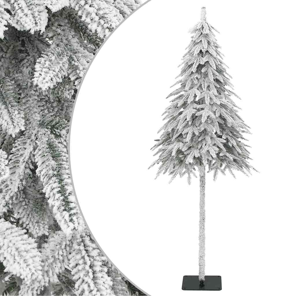 vidaXL Sztuczna choinka, ośnieżona, 150 cm