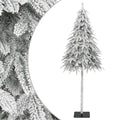 vidaXL Sztuczna choinka, ośnieżona, 210 cm