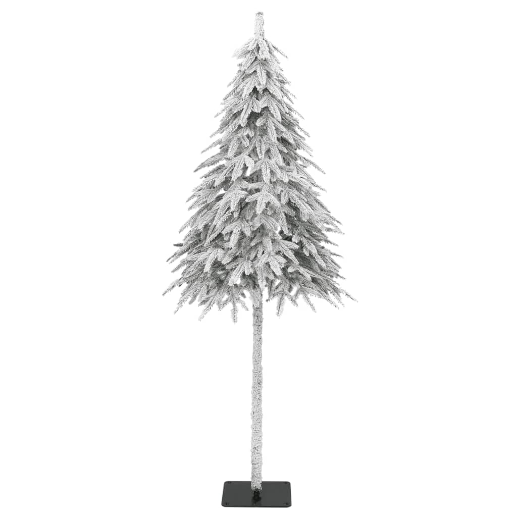 vidaXL Sztuczna choinka, ośnieżona, 210 cm