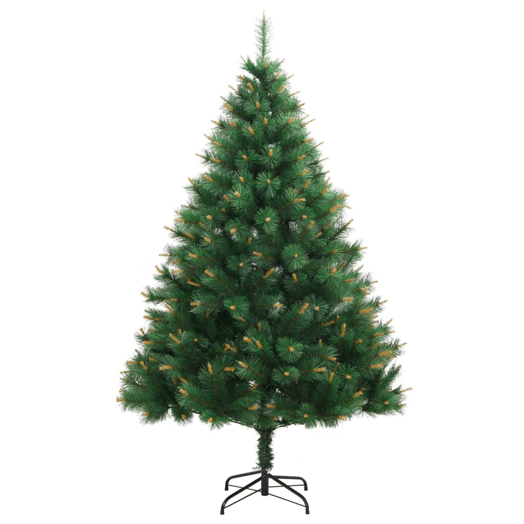 vidaXL Sztuczna choinka zawiasowa ze stojakiem, 240 cm