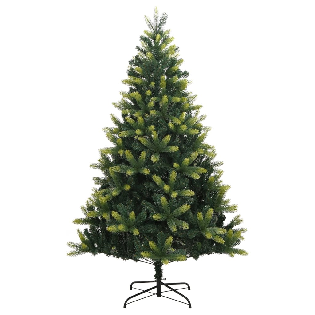 vidaXL Sztuczna choinka zawiasowa ze stojakiem, 120 cm