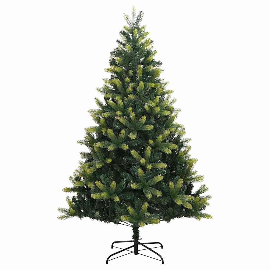 vidaXL Sztuczna choinka zawiasowa ze stojakiem, 210 cm