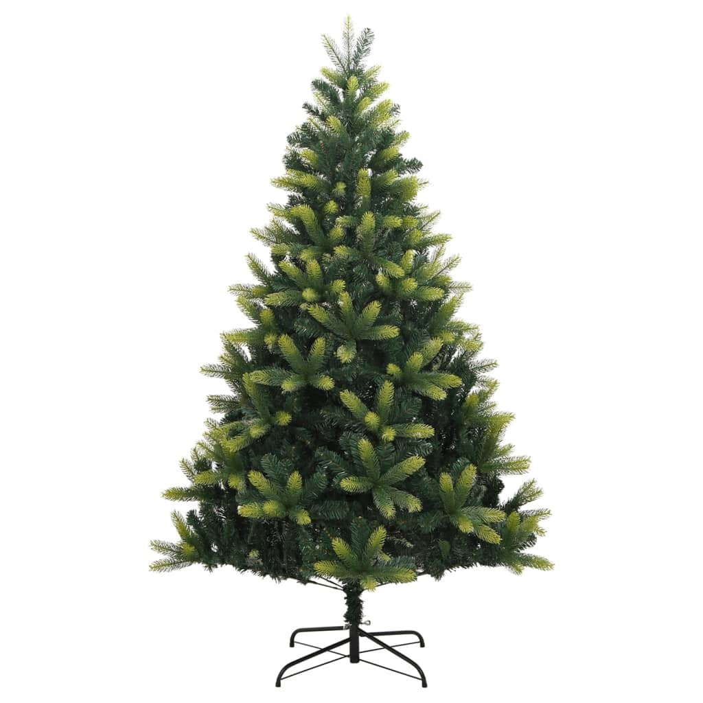 vidaXL Sztuczna choinka zawiasowa ze stojakiem, 240 cm