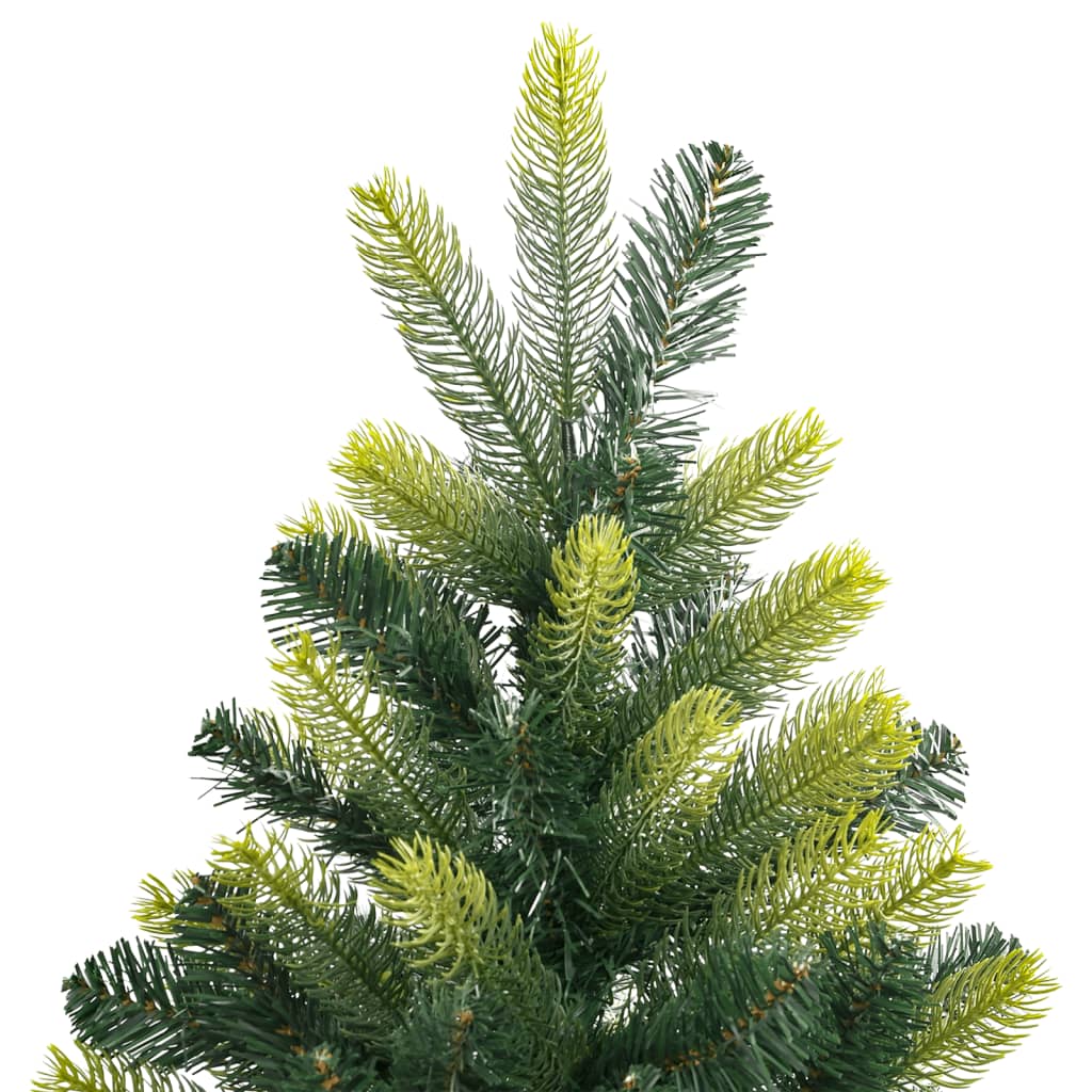 vidaXL Sztuczna choinka zawiasowa ze stojakiem, 240 cm