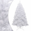 vidaXL Sztuczna choinka zawiasowa, ośnieżona, 120 cm