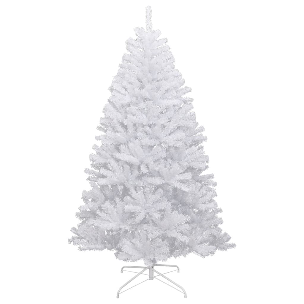 vidaXL Sztuczna choinka zawiasowa, ośnieżona, 120 cm