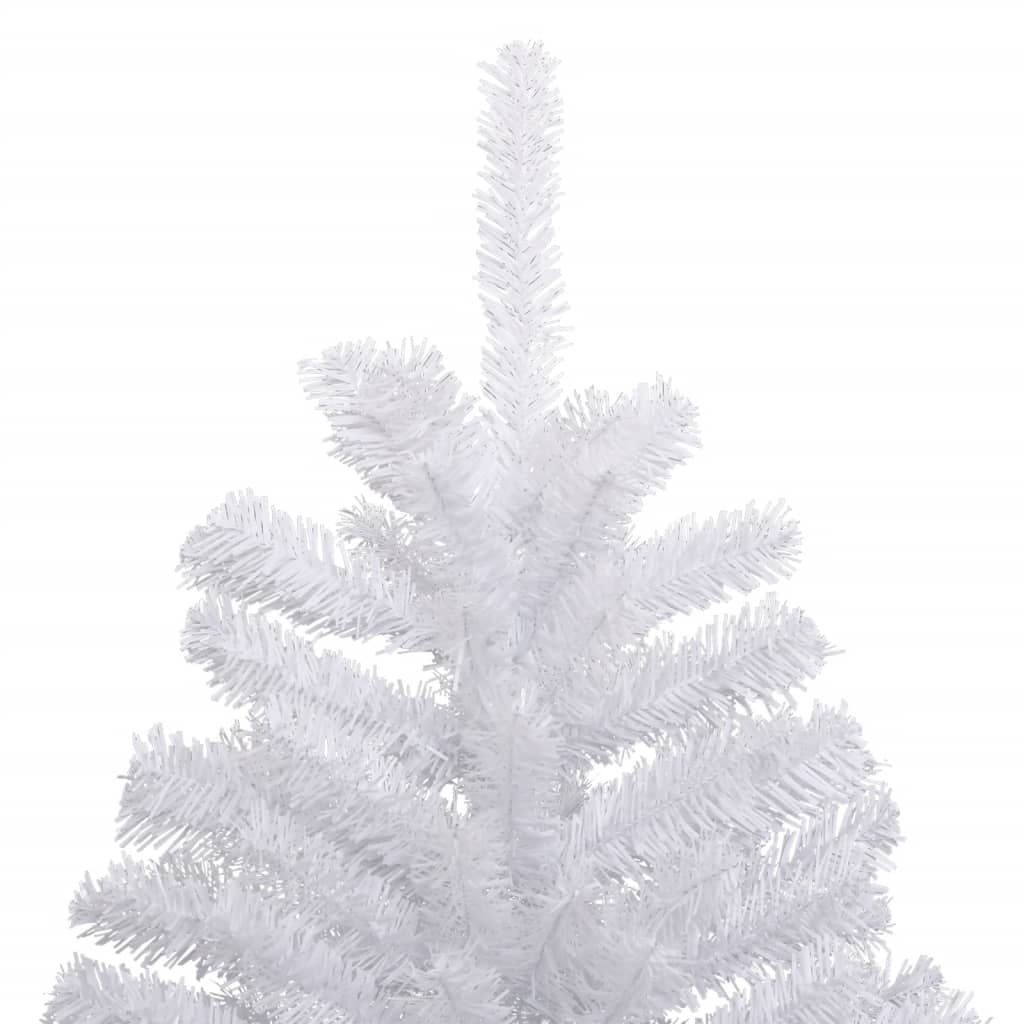 vidaXL Sztuczna choinka zawiasowa, ośnieżona, 120 cm