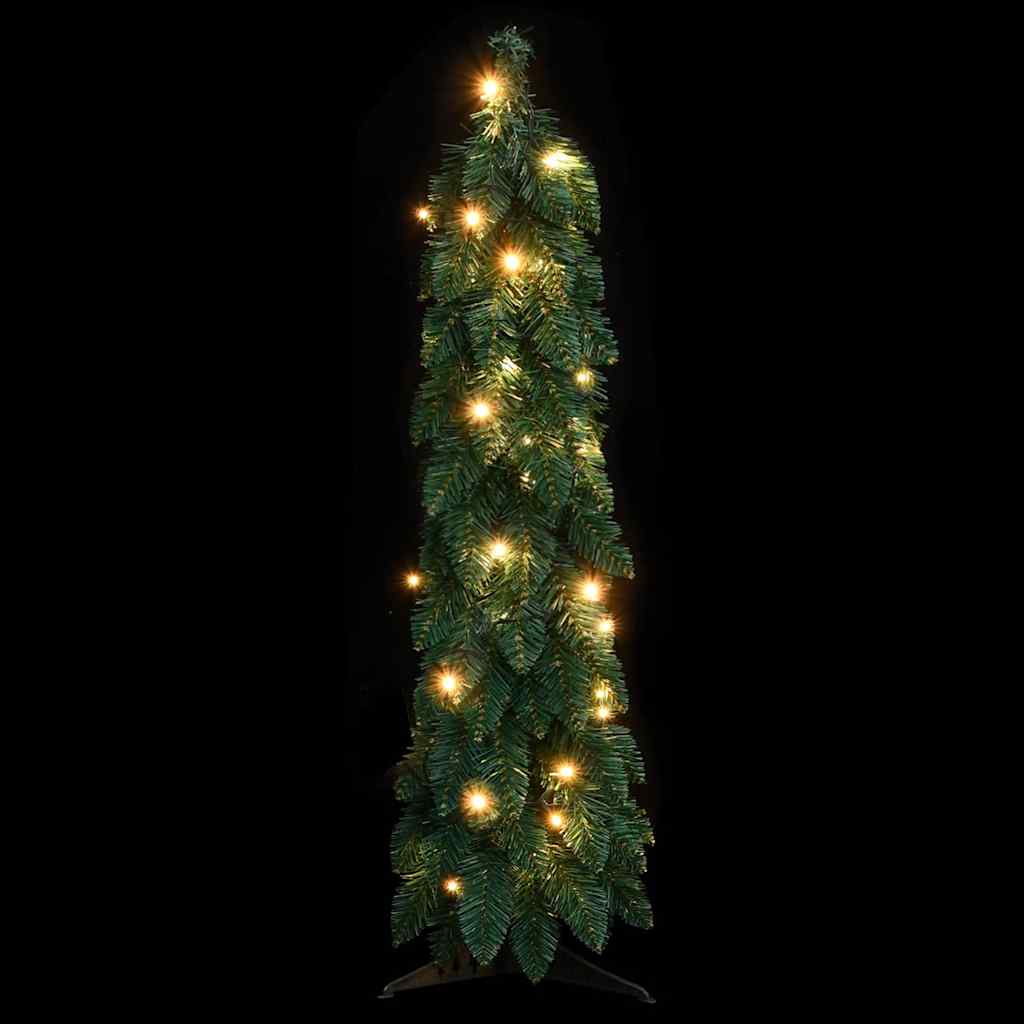 vidaXL Sztuczna choinka z 45 lampkami LED, 90 cm