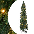 vidaXL Sztuczna choinka z 60 lampkami LED, 120 cm