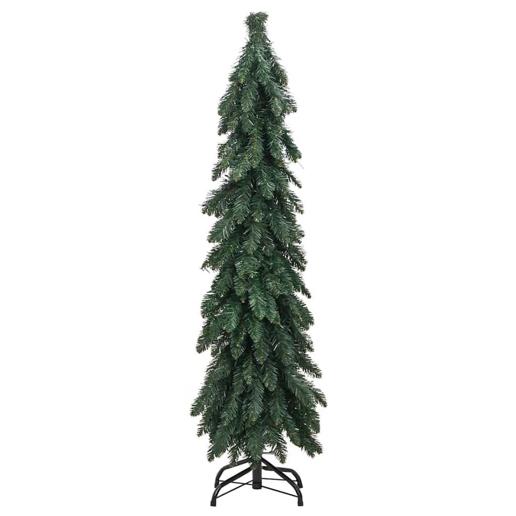 vidaXL Sztuczna choinka z 60 lampkami LED, 120 cm