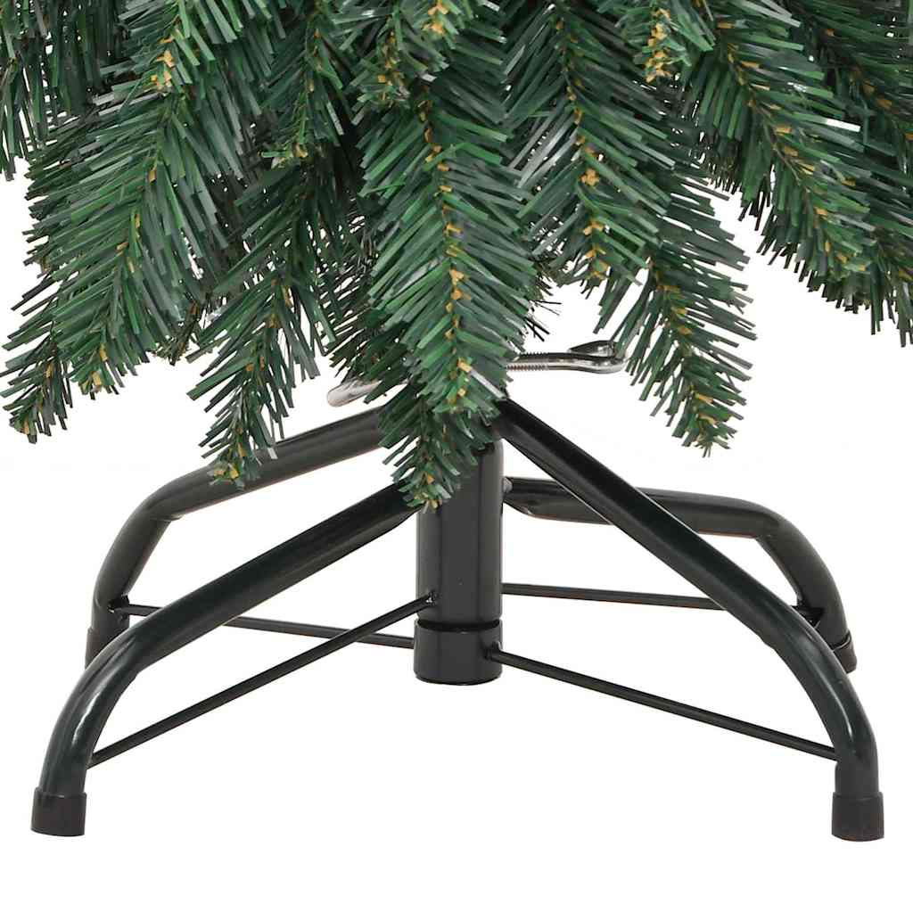 vidaXL Sztuczna choinka z 60 lampkami LED, 120 cm