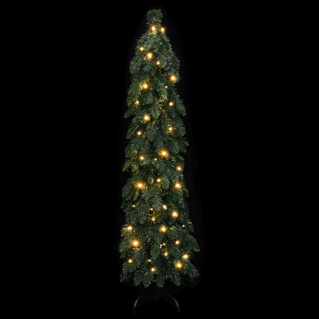 vidaXL Sztuczna choinka z 80 lampkami LED, 150 cm