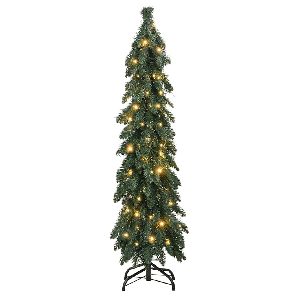 vidaXL Sztuczna choinka z 80 lampkami LED, 150 cm