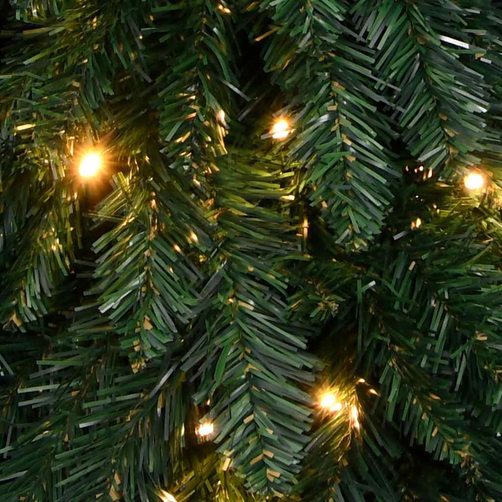 vidaXL Sztuczna choinka z 80 lampkami LED, 150 cm