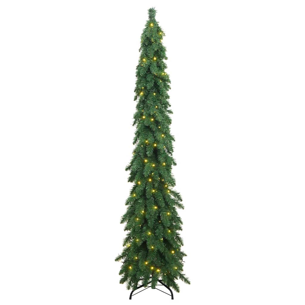 vidaXL Sztuczna choinka ze 130 lampkami LED, 210 cm