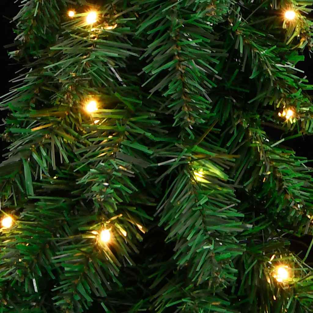 vidaXL Sztuczna choinka ze 130 lampkami LED, 210 cm