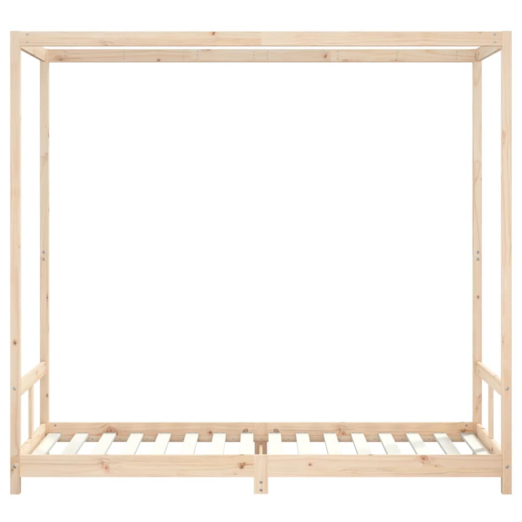 vidaXL Rama łóżka dla dzieci, 80x200 cm, drewno sosnowe