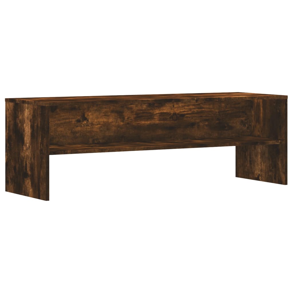 vidaXL Szafka pod TV, przydymiony dąb, 120x40x40 cm
