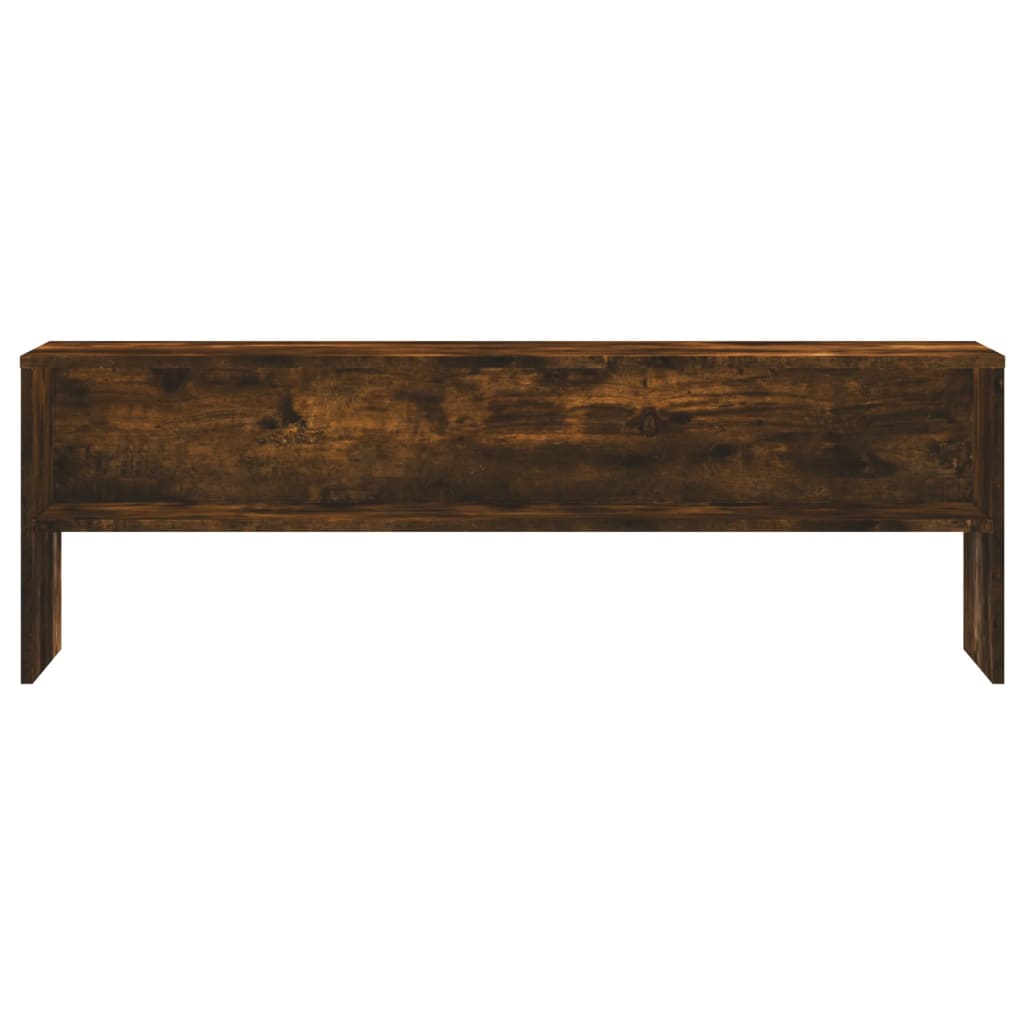 vidaXL Szafka pod TV, przydymiony dąb, 120x40x40 cm