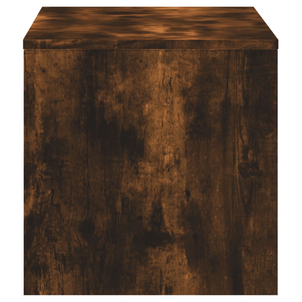 vidaXL Szafka pod TV, przydymiony dąb, 120x40x40 cm