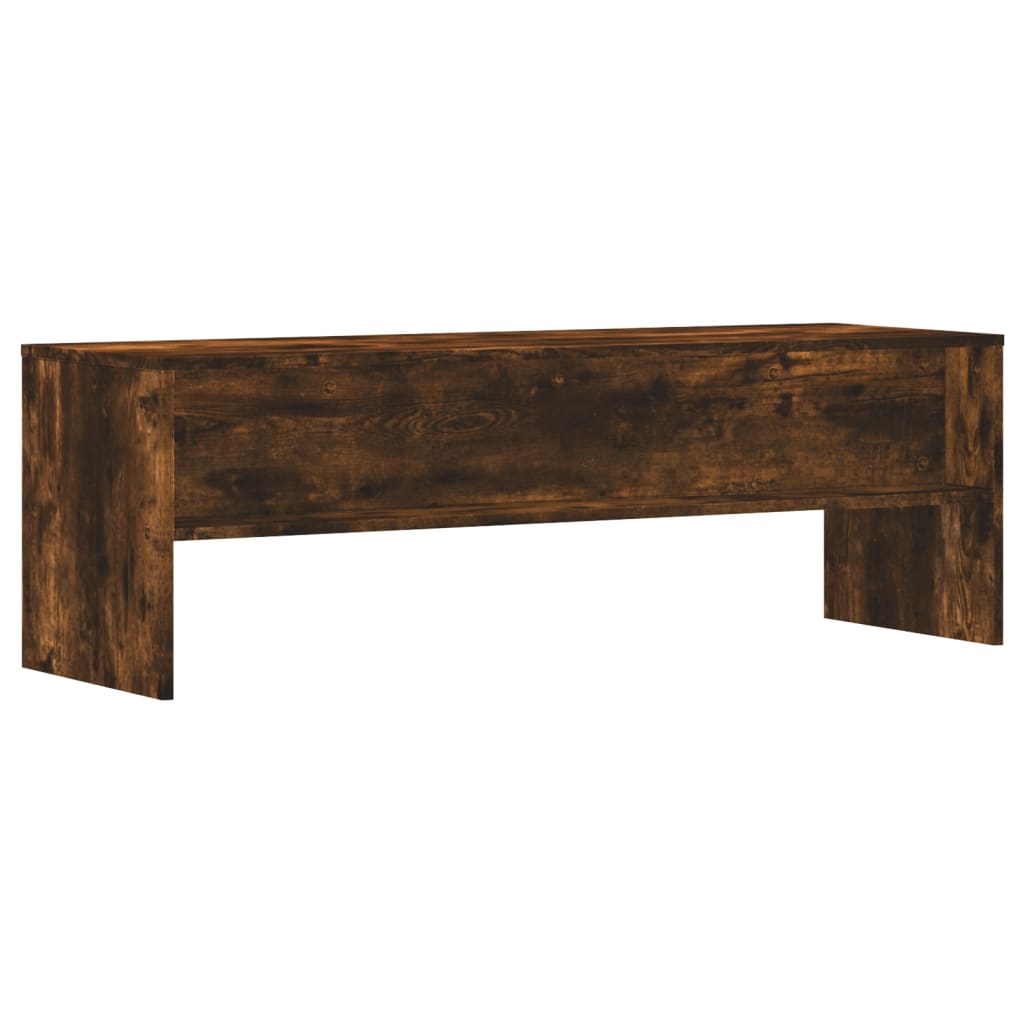 vidaXL Szafka pod TV, przydymiony dąb, 120x40x40 cm