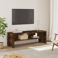 vidaXL Szafka pod TV, przydymiony dąb, 120x40x40 cm